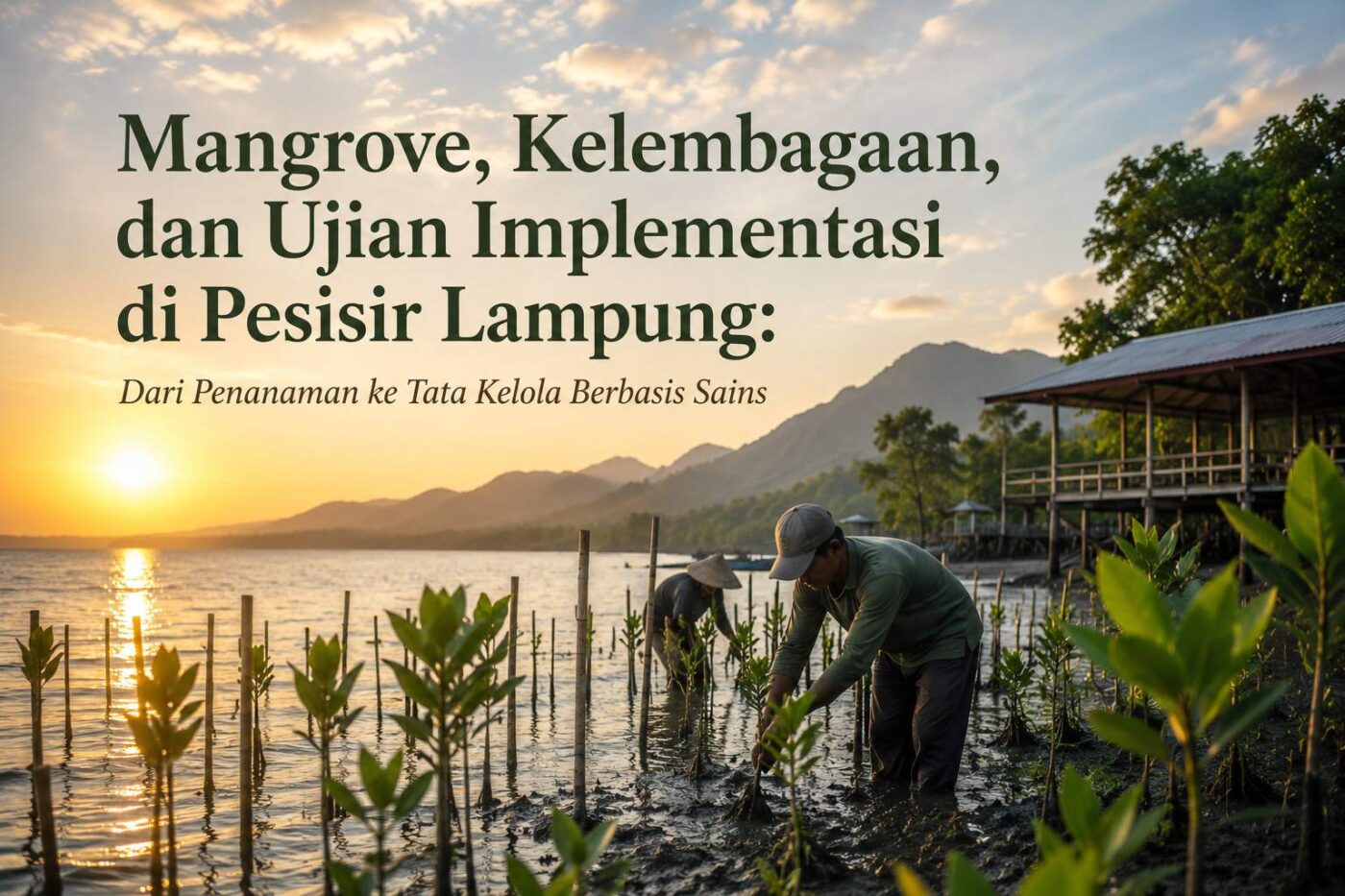 Mangrove, Kelembagaan, dan Ujian Implementasi di Pesisir Lampung: Dari Penanaman ke Tata Kelola Berbasis Sains