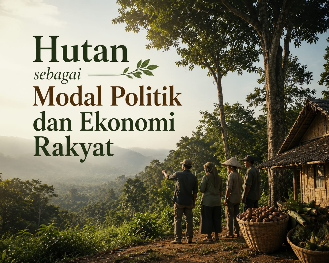 HUTAN SEBAGAI MODAL POLITIK DAN EKONOMI RAKYAT