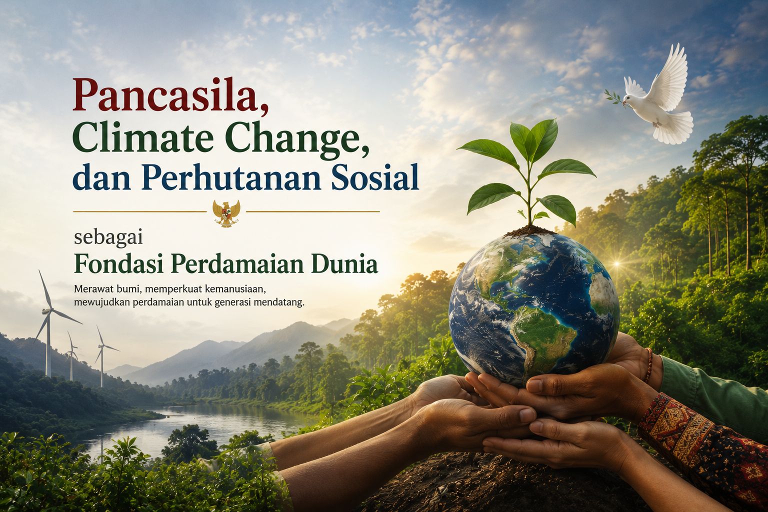 Pancasila, Climate Change, dan Perhutanan Sosial sebagai Fondasi Perdamaian Dunia